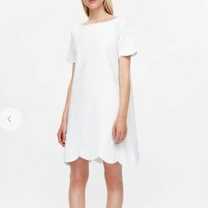 COS Scalloped Edge Dress